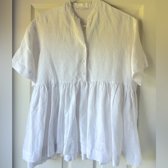 OttoďAme linen blouse size US 4 - Picture 1 of 5